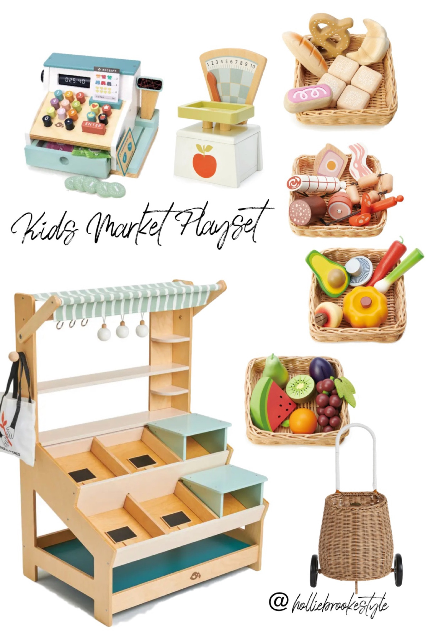 Children’s market play set.

Gift ideas
Gift ideas for kids
Toddler gifts
Wooden toys
Grocery play
Imaginative play 

#LTKHoliday #LTKCyberweek #LTKkids