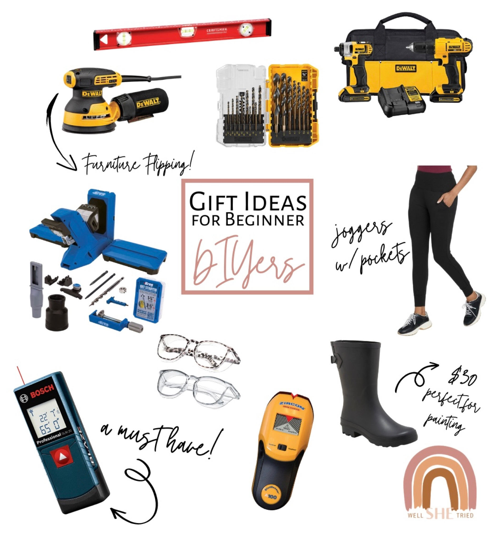 Perfect gifts for the DIYer in your life!! 
#DIY #DIYGifts 

#LTKunder50 #LTKhome #LTKHoliday