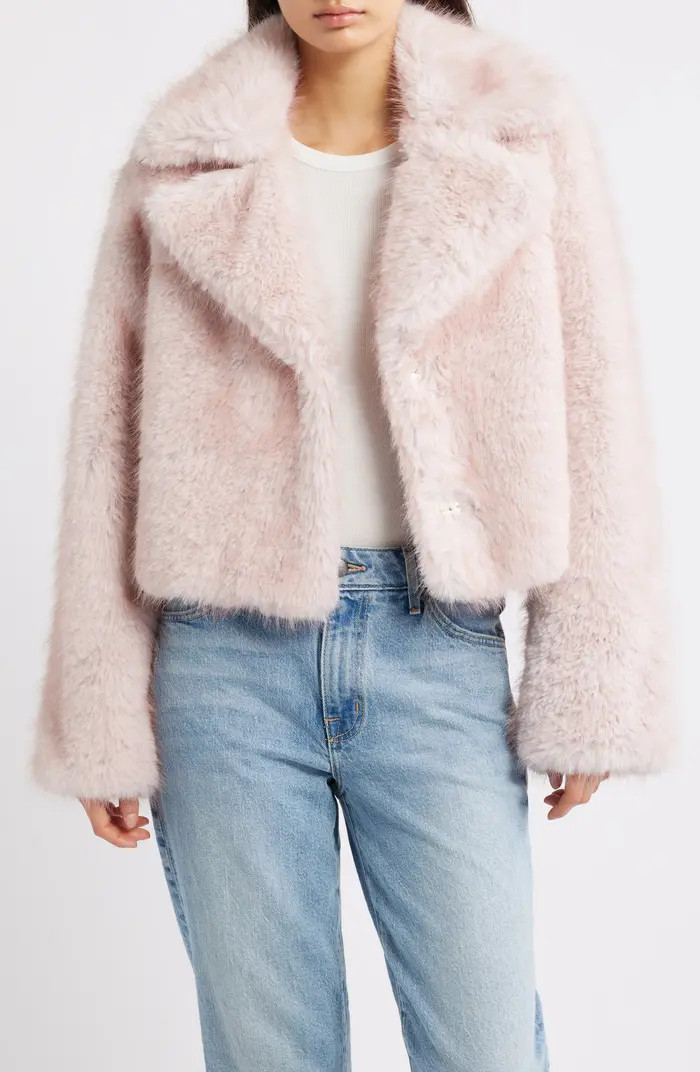 Short Faux Fur Coat | Nordstrom