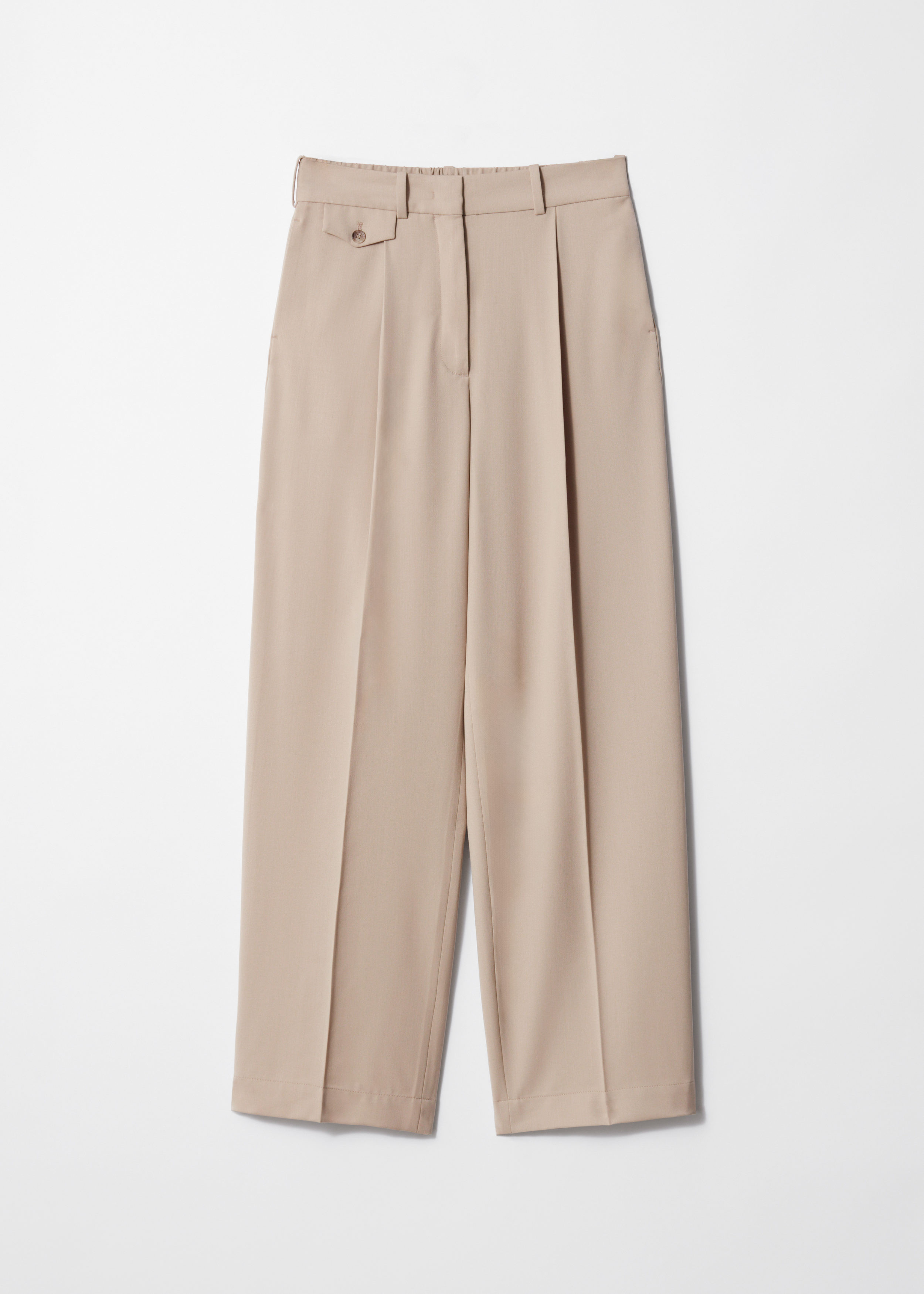 Straight-Leg Press-Crease Trousers | & Other Stories UK