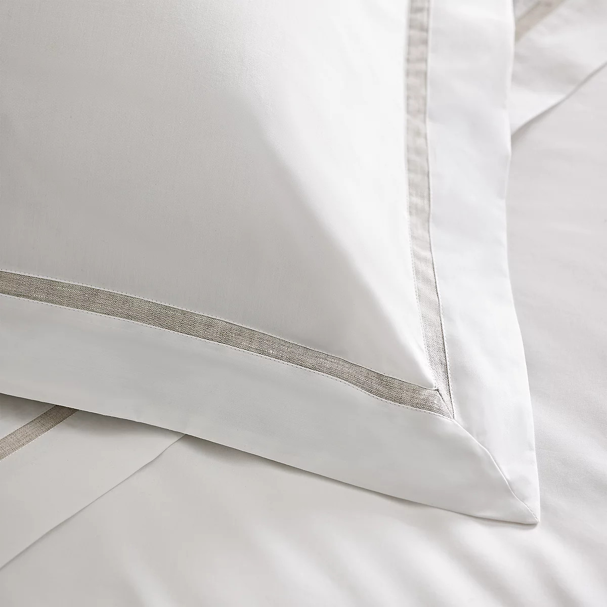 Marley Oxford Pillowcase – Single | The White Company UK & ROW
