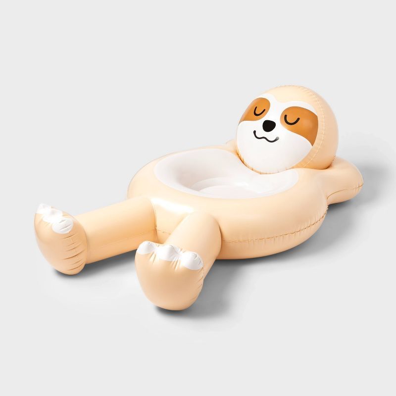 Sloth Pool Float Yellow - Sun Squad&#8482; | Target