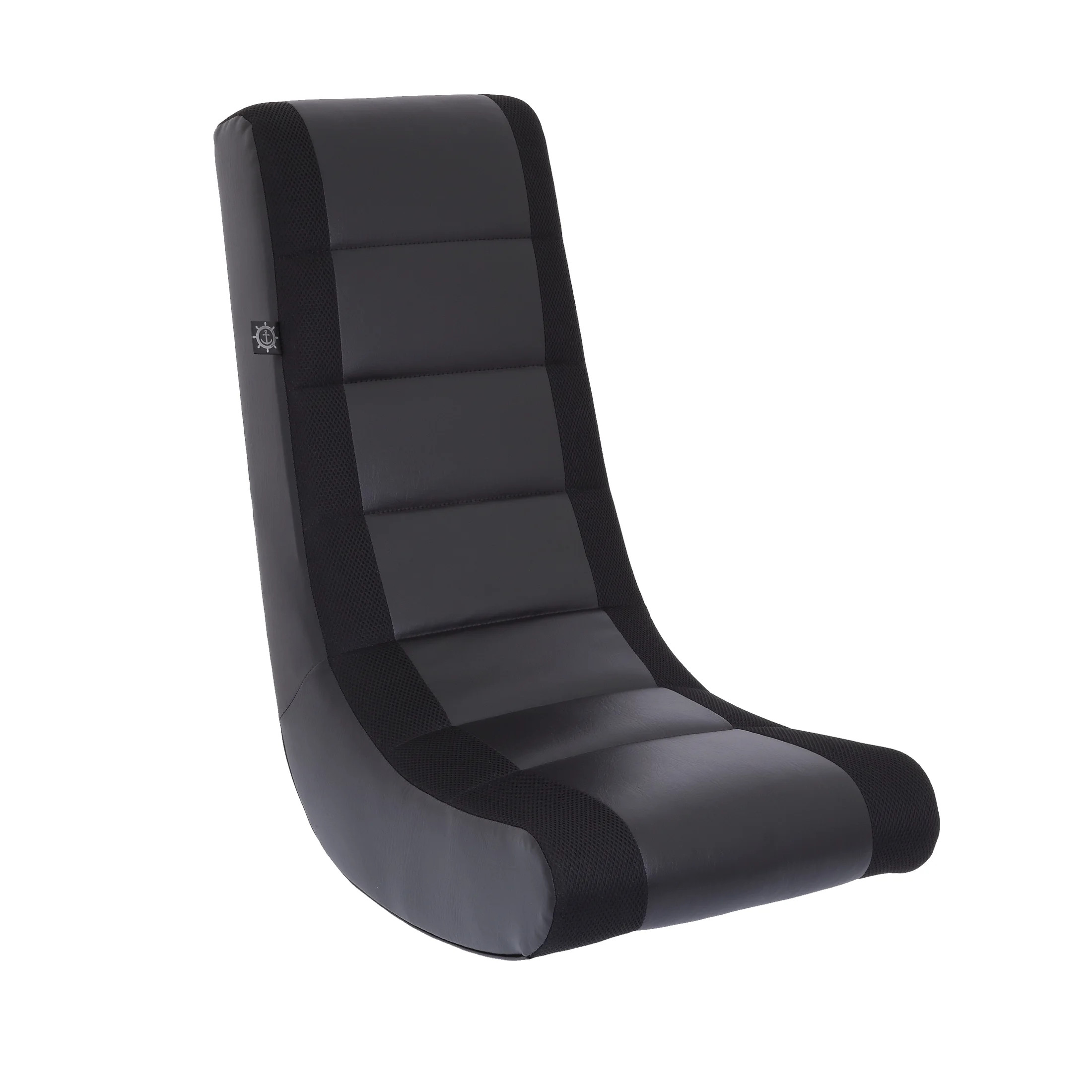The Crew Furniture Classic Video Rocker Floor Gaming Chair, Kids and Teens, PU Faux Leather & Pol... | Walmart (US)