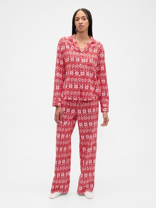 Flannel Pull-On PJ Pants | Gap Factory