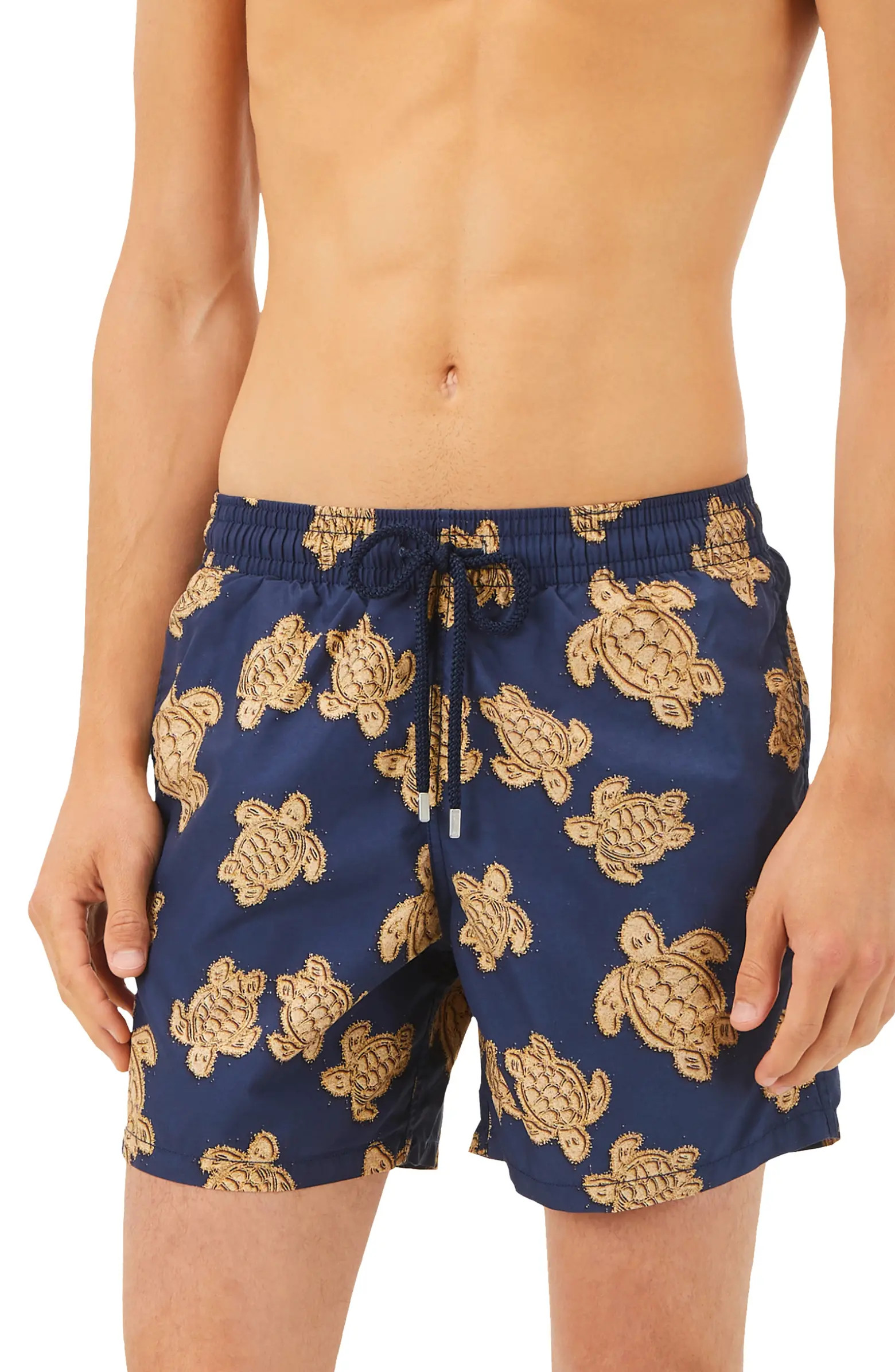 Sand Turtles Recycled Nylon Swim Trunks | Nordstrom