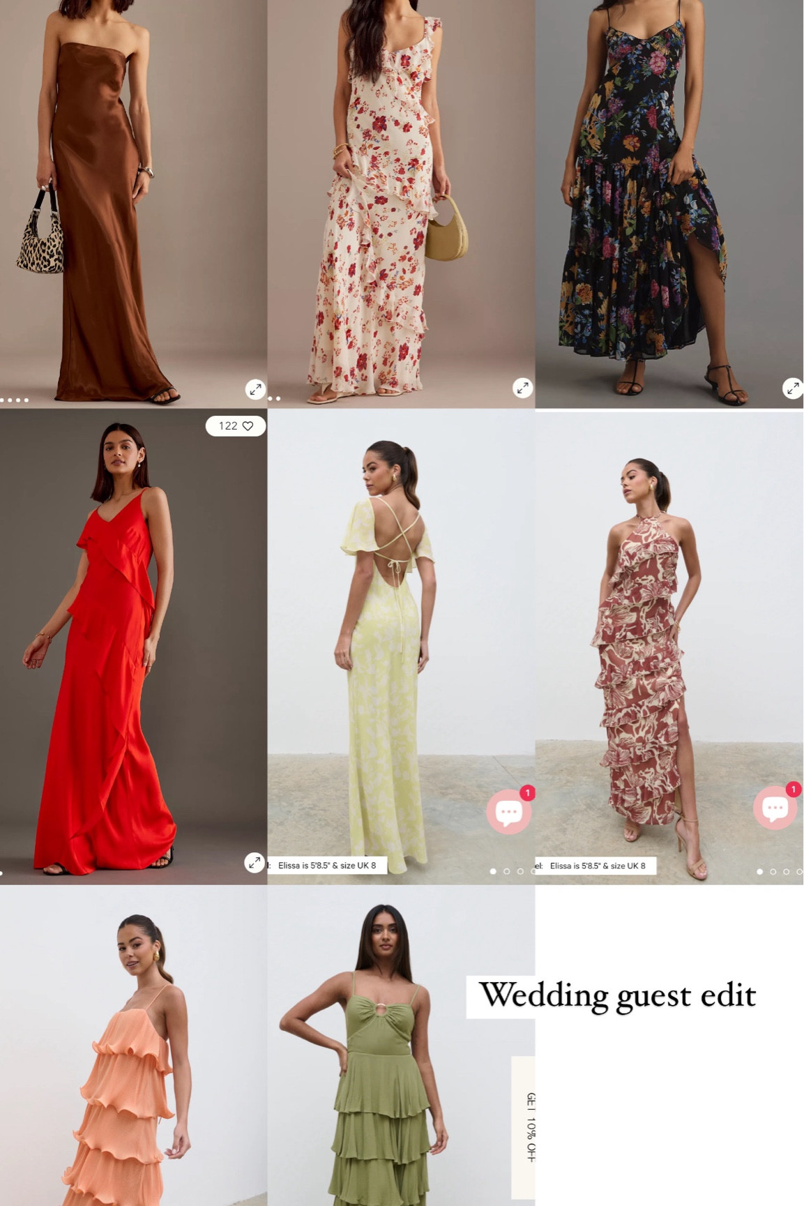 Off to Tuscany in a few weeks for a wedding. Here is what I’m looking at. I love a maxi for a wedding. 

#LTKwedding #LTKsummer