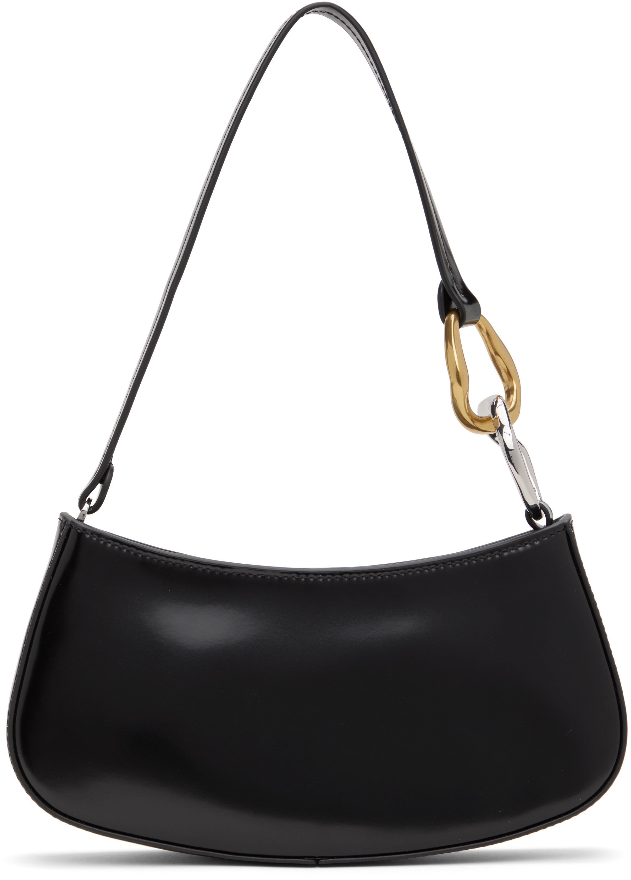 Staud Black Ollie Bag | SSENSE