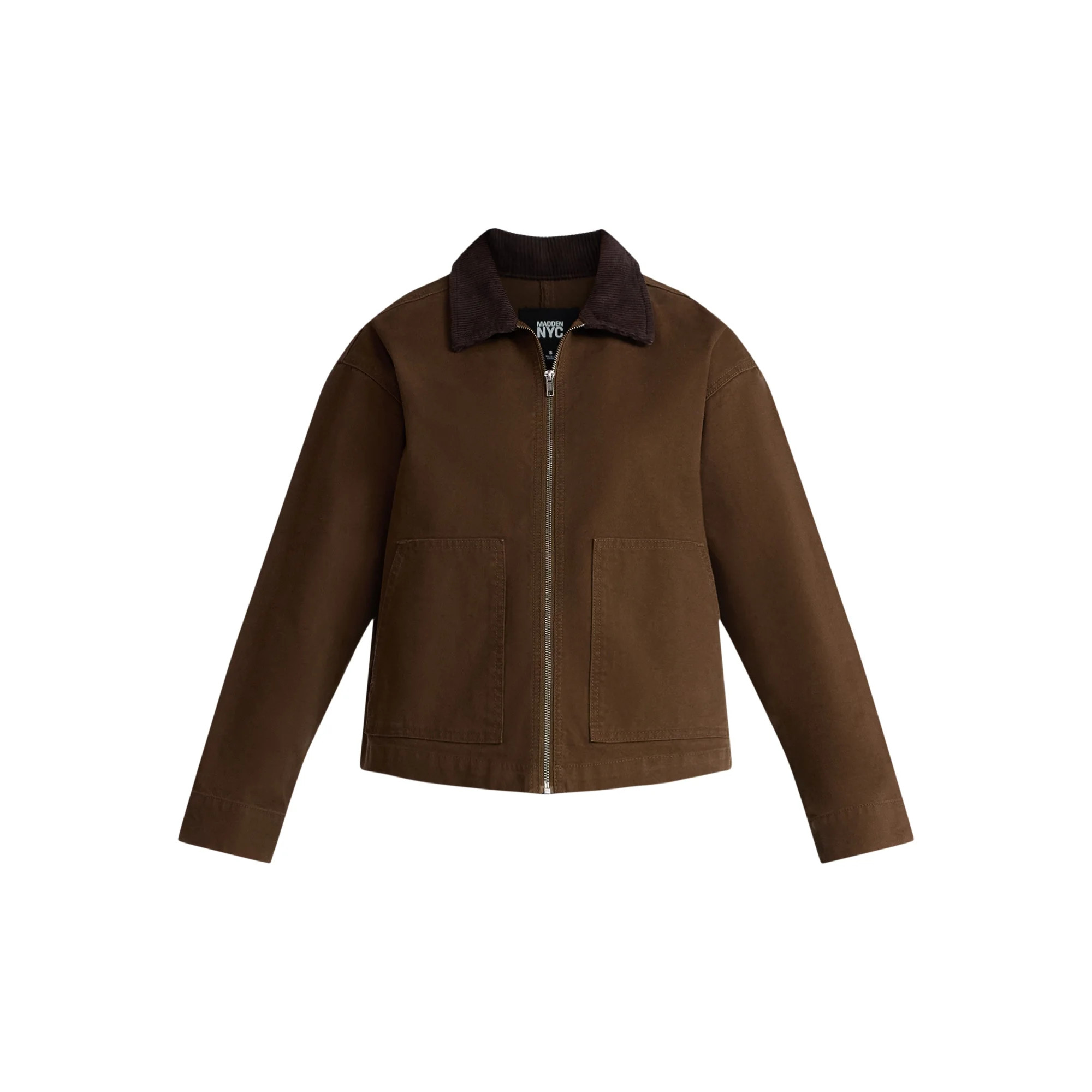 Madden NYC Women's Cotton Canvas Utility Jacket, Sizes XXS-XXL - Walmart.com | Walmart (US)