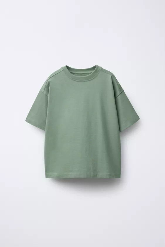 PLAIN MEDIUM WEIGHT T-SHIRT | Zara US