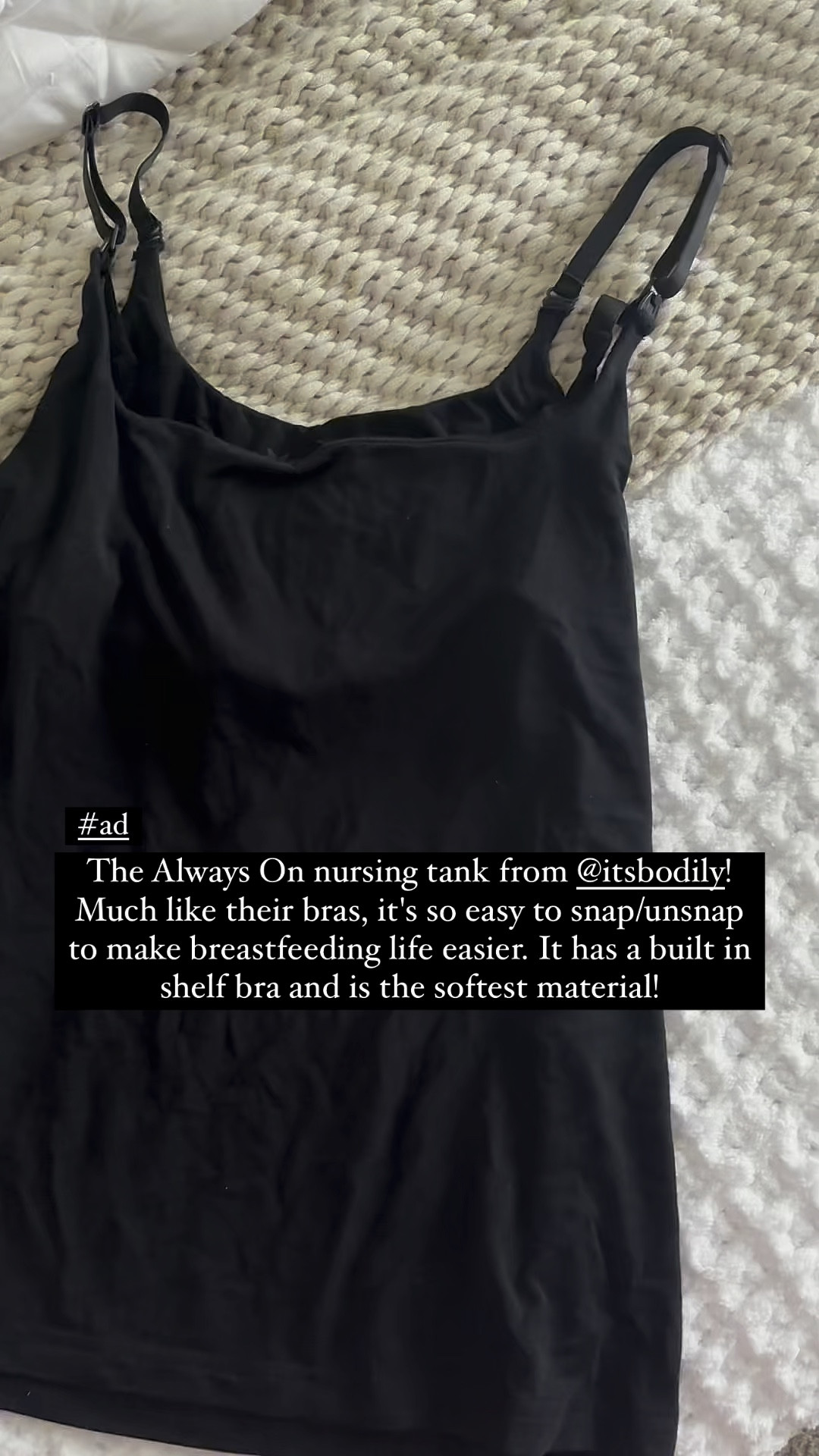 Best nursing tank from @itsbodily!🤱🏻

#LTKBaby #LTKStyleTip #LTKBump