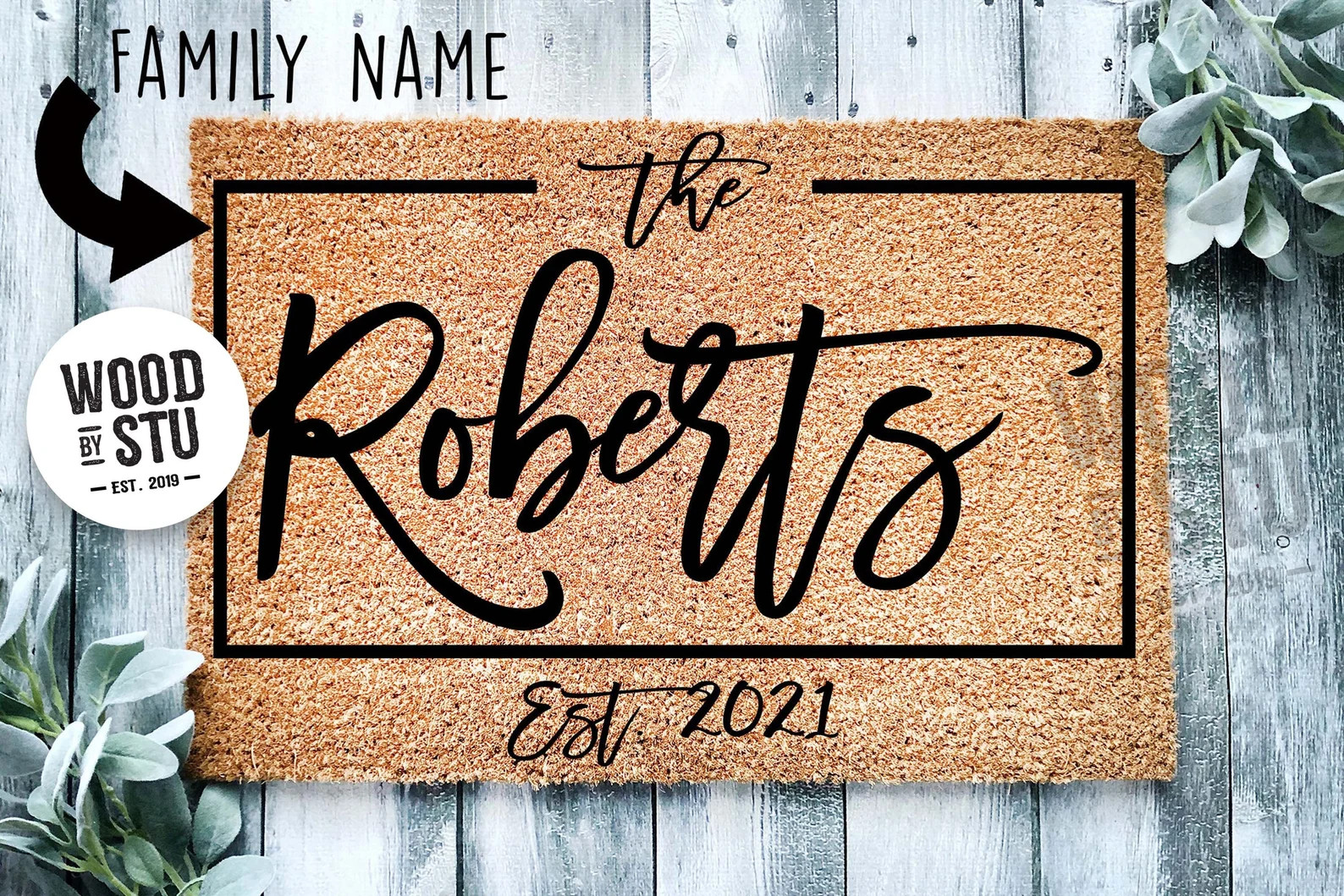 Housewarming Gift Wedding Gift Custom Doormat - Etsy | Etsy (US)