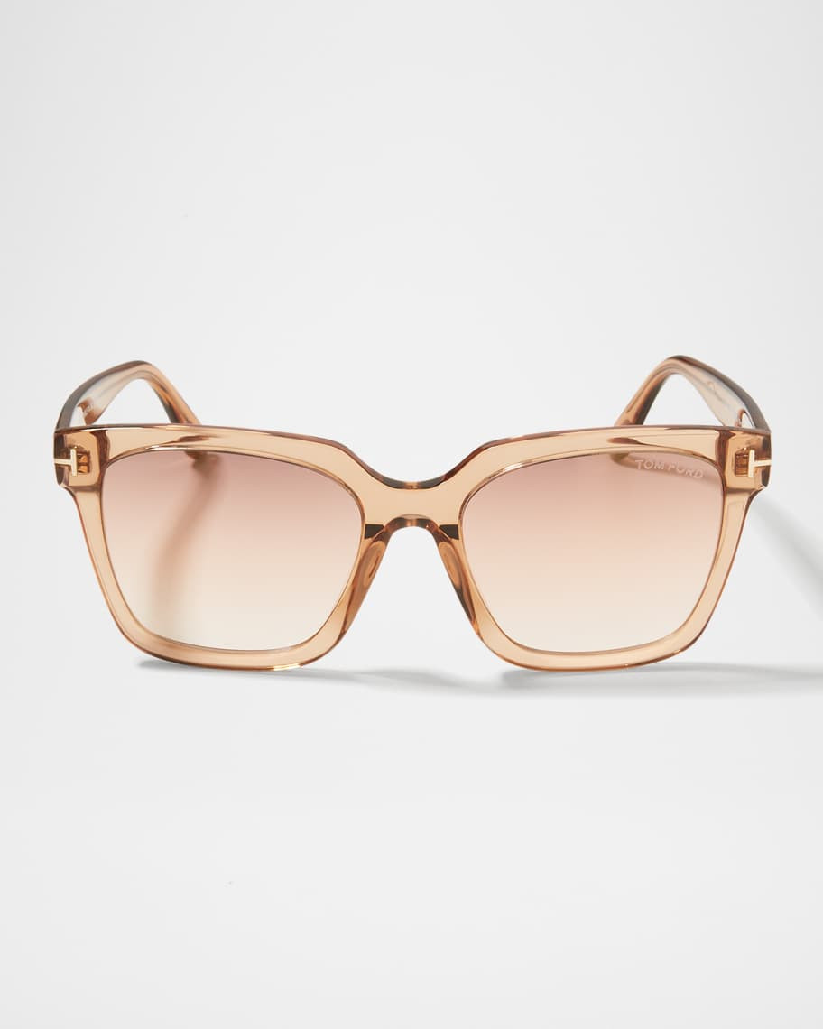 TOM FORD Selby Square Plastic Sunglasses | Neiman Marcus