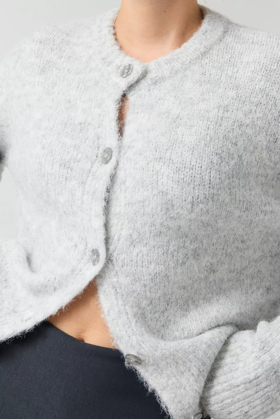 BDG Becca Brushed Knit Oversized Cardigan | Urban Outfitters (US and RoW)