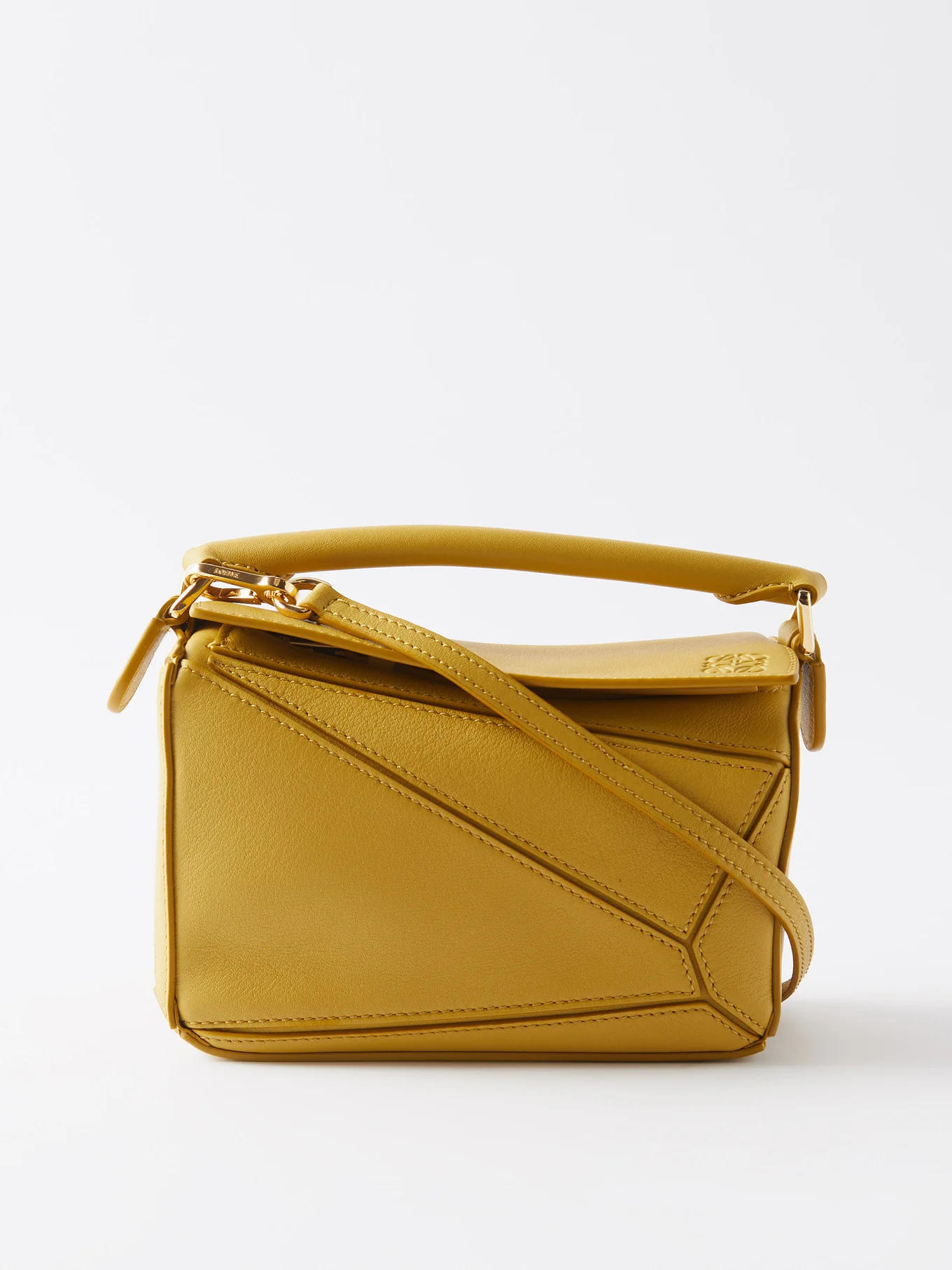 Puzzle mini leather cross-body bag | Matches (APAC)