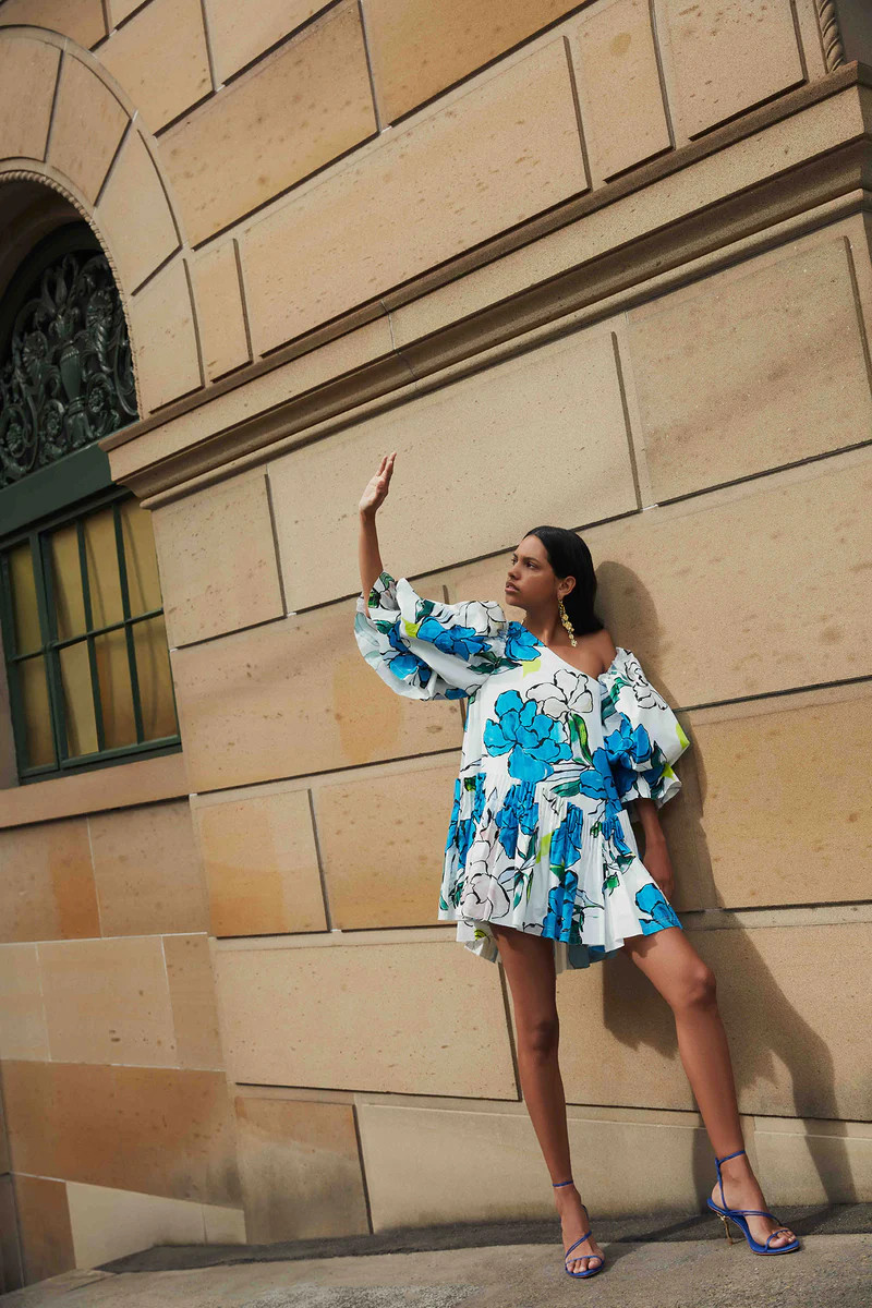 Cy Off Shoulder Smock Dress | aje. (Australia and New Zealand)