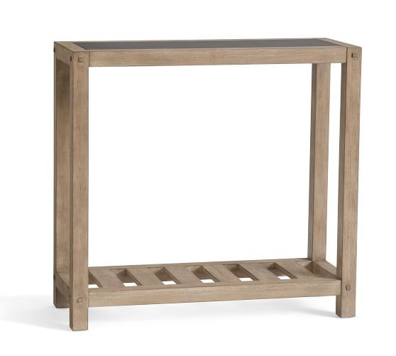 Brooklyn 32" Wood Console Table | Pottery Barn (US)