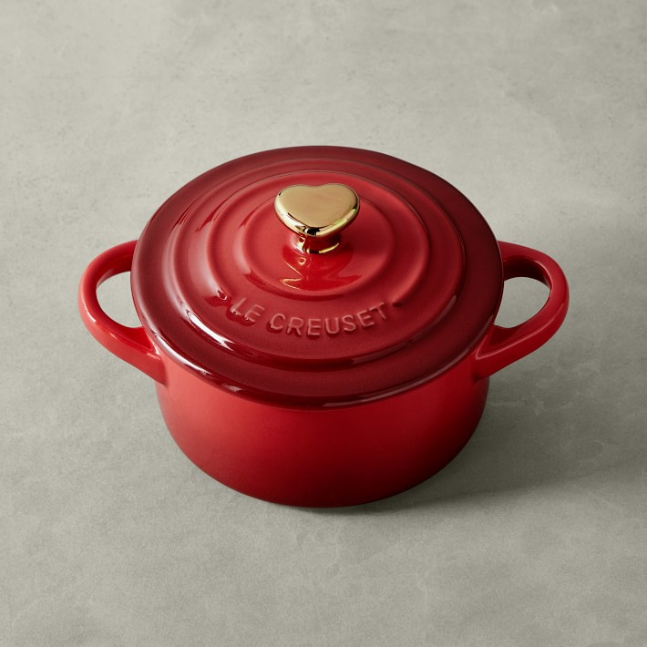 Le Creuset Mini Cocotte with Heart Knob | Williams-Sonoma