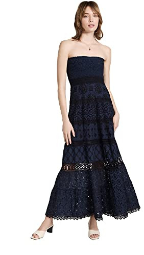 Temptation Positano Women's Belem Dress, Navy, Blue, S | Amazon (US)