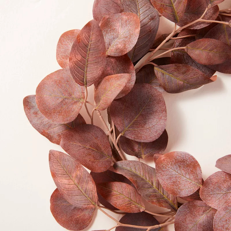 Faux Rusted Eucalyptus Wreath - Hearth & Hand™ with Magnolia | Target