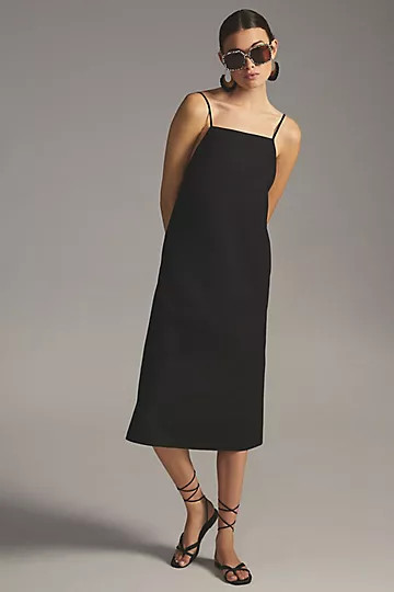 Sunday in Brooklyn Square-Neck Midi Dress | Anthropologie (US)