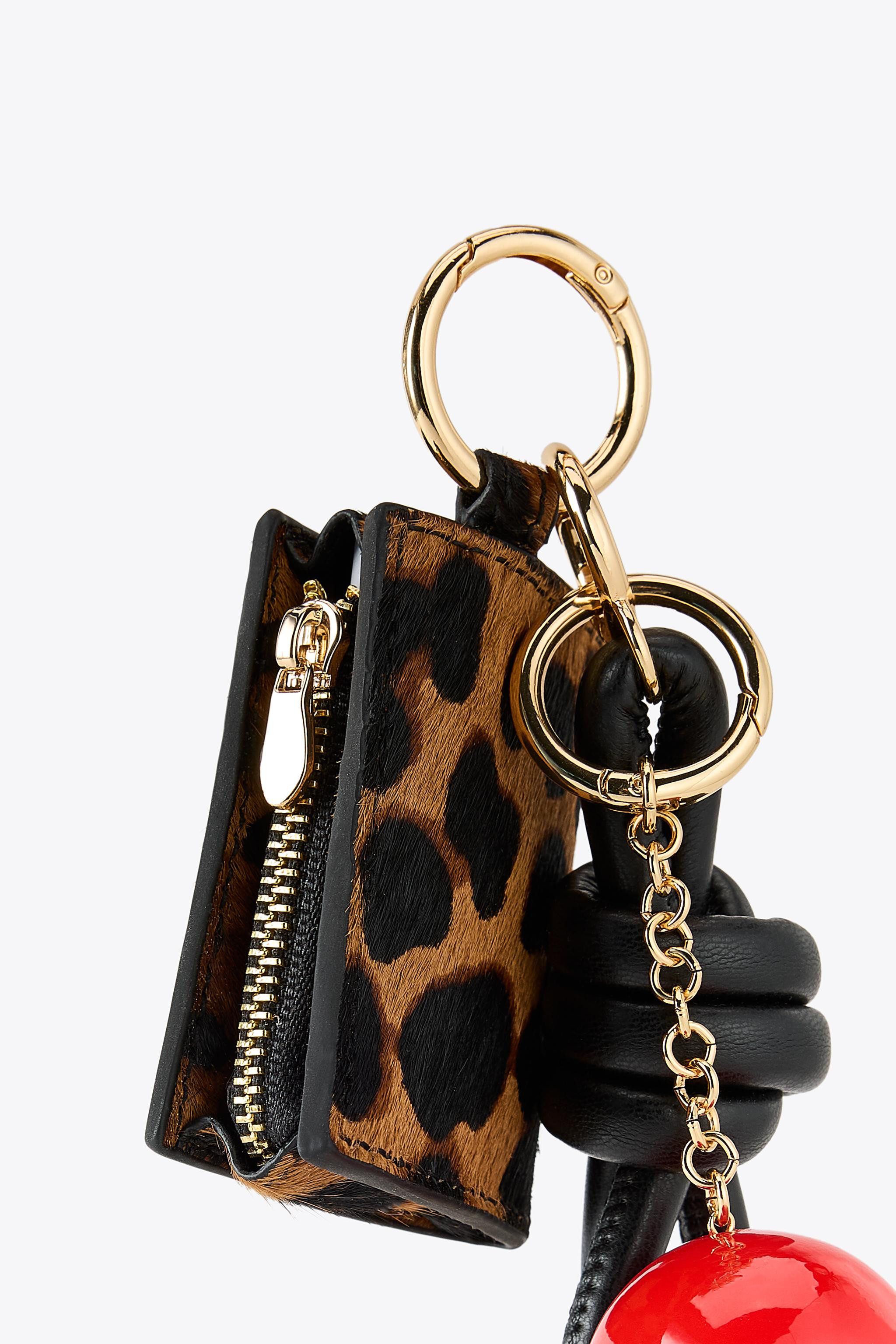 MULTI-CHARM KEY RING WITH PURSE | Zara UK