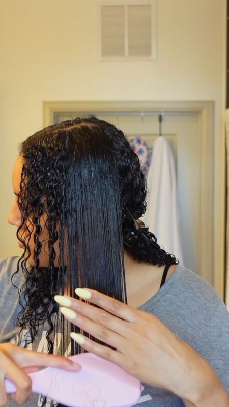 Curly hair wash day 

#LTKbeauty #LTKFind