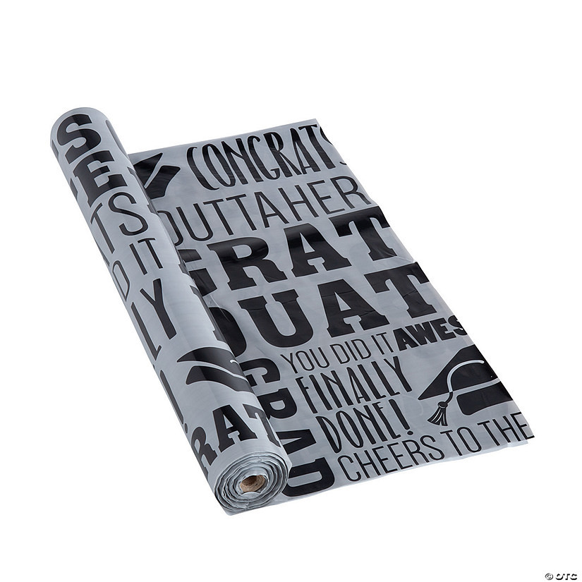 40" x 100 ft. Rad Grad Plastic Tablecloth Roll | Oriental Trading Company