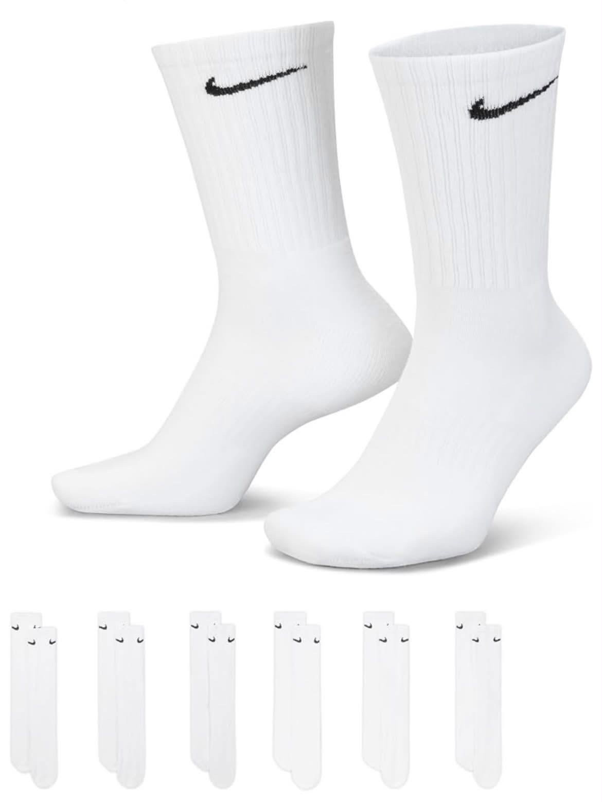 Nike Unisex Cushioned Crew Socks on sale for around $18.99 today for 6 packs - normally $26! Always on ongoing best seller, and when you can find these on sale, definitely worth grabbing 🧦

#LTKSaleAlert #LTKActive #LTKootd