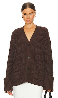 Lovers and Friends Tiya Cardigan in Brown from Revolve.com | Revolve Clothing (Global)