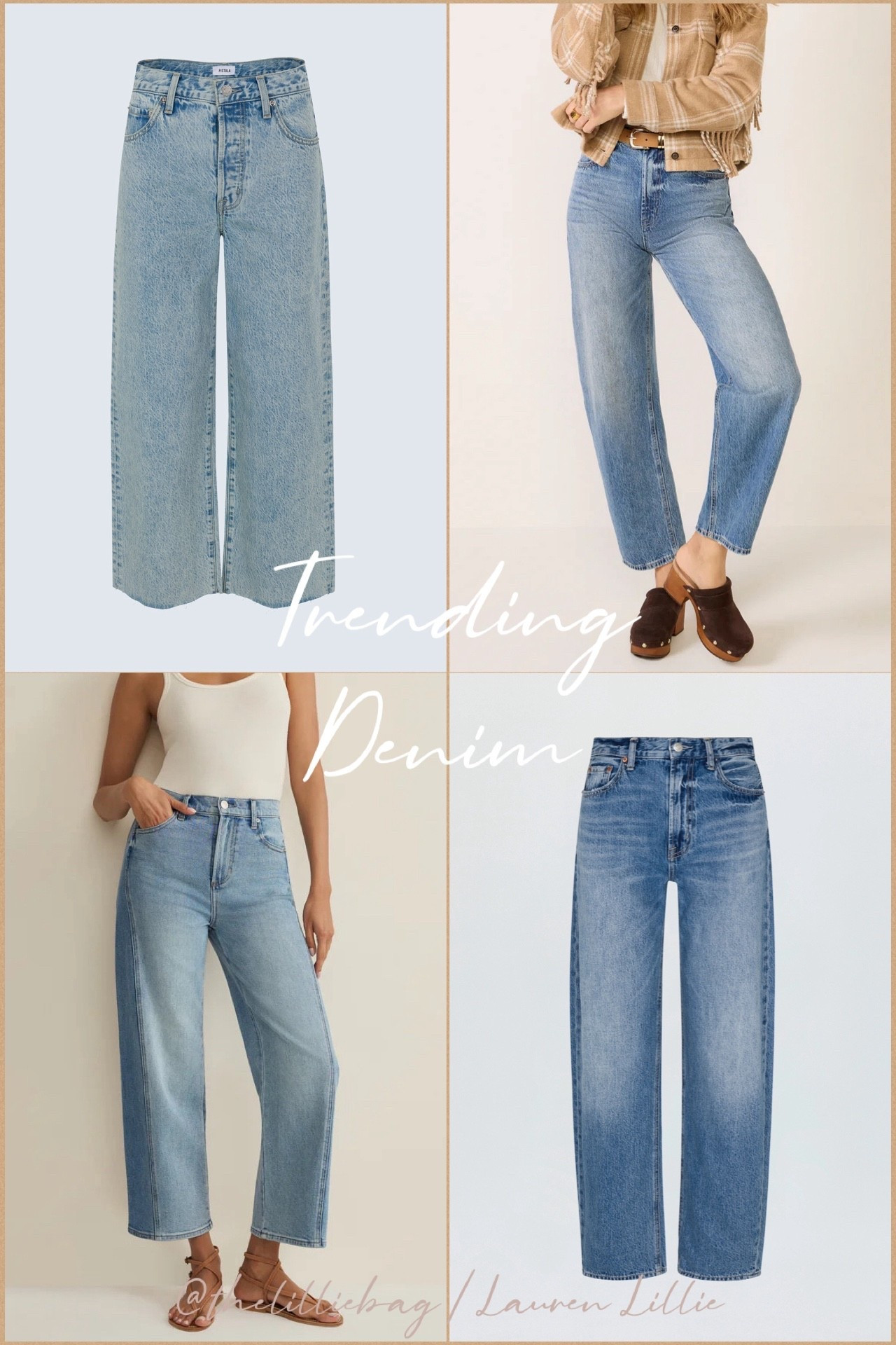 Trending denim I kept! Loved all of these styles I couldn’t resist! I feel like that is rare with denim! 🍑🔥 

Jeans. Denim. 2026. Spring style. Winter outfits. 

#LTKOver40 #LTKWorkwear #LTKootd