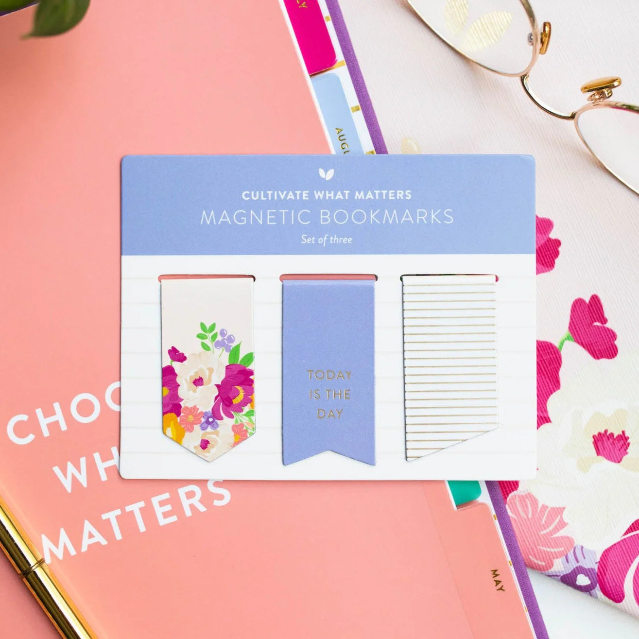 Magnetic Bookmarks | Blooms Flags | Cultivate What Matters