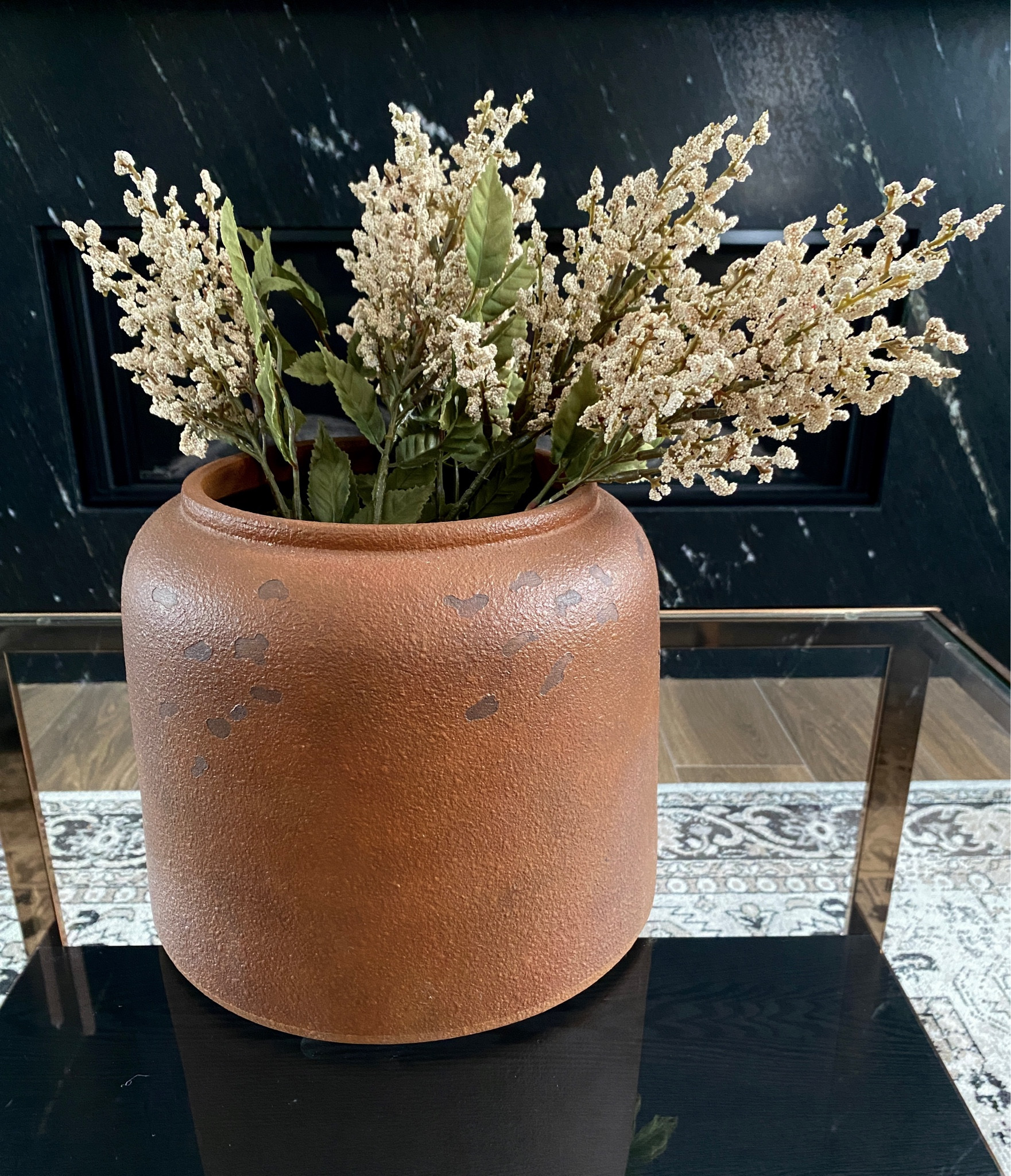 Fall decor Threshold designed with Studio McGee 8" x 9.5" Rustic Vase Brown and fall stems

Seasonal decor, fall home decor, coffee table decor

#LTKhome #LTKSeasonal