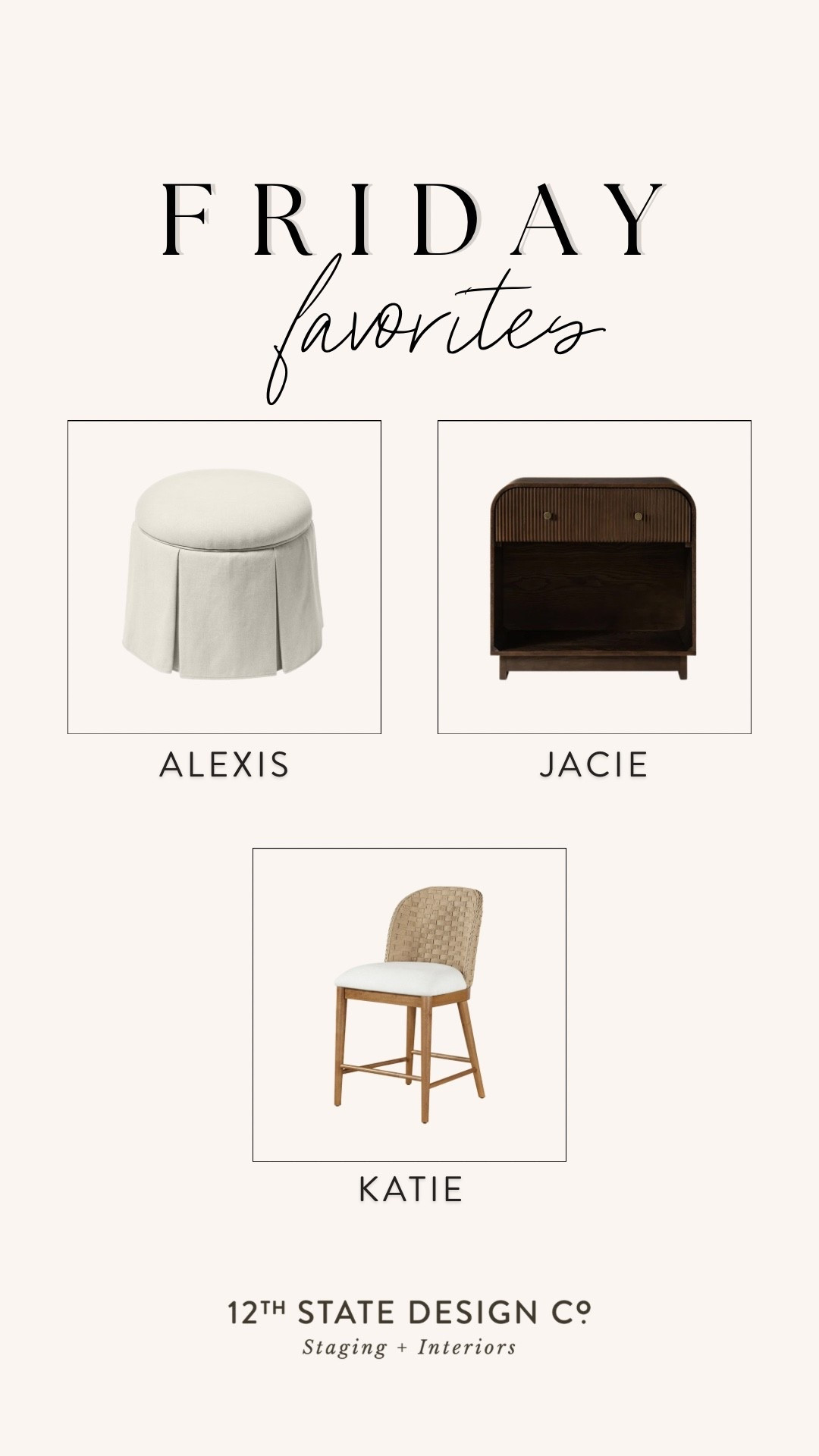 Friday Favorites 3/13/2026 | Check out our furniture picks this week! 🪑🏠🤩 

#LTKSpringSale #LTKU #LTKHome