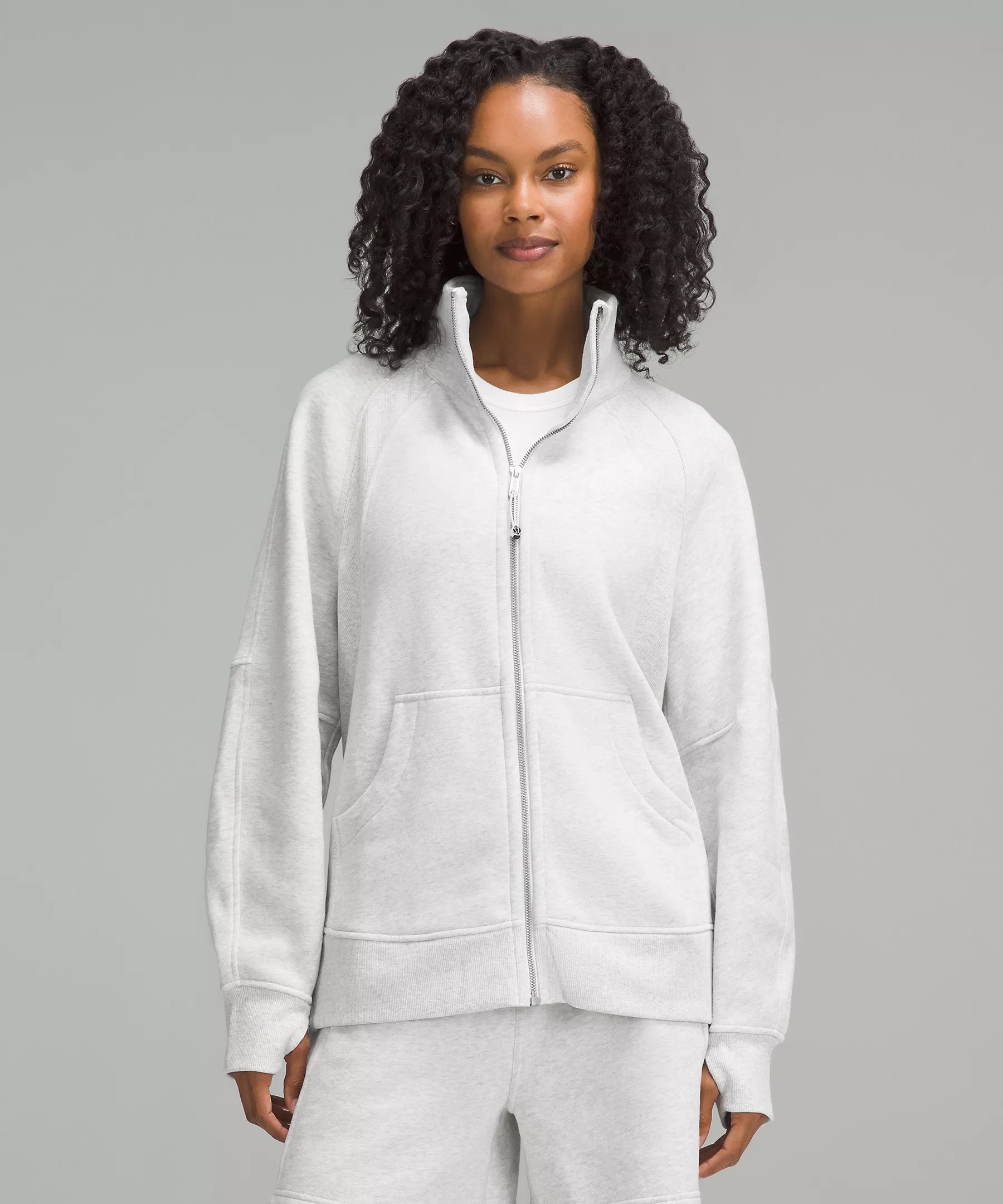 Scuba Oversized Funnel-Neck Full Zip | Women's Hoodies & Sweatshirts | lululemon | Lululemon (US)