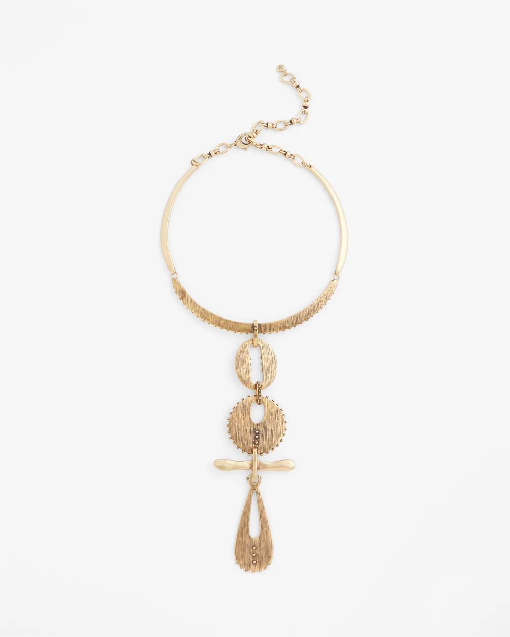 Vintage Gold Tone Statement Necklace | Chico's