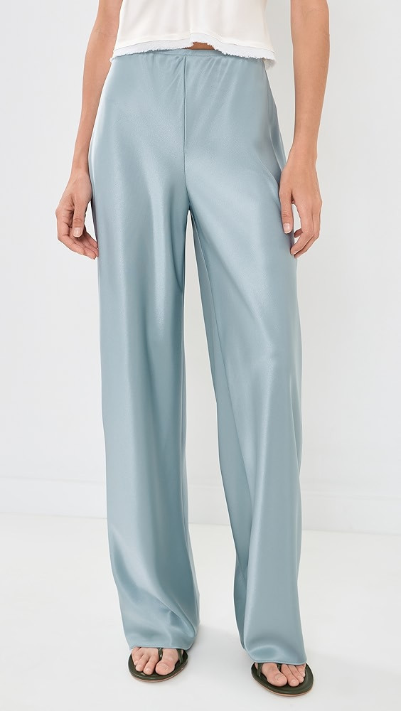 Gale Satin Bias Pants | Shopbop