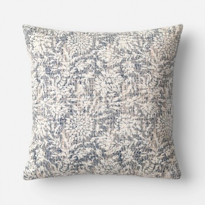 Square Floral Throw Pillow Blue - Threshold™™ | Target