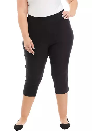 Plus Size Millennium Capri Pants | Belk