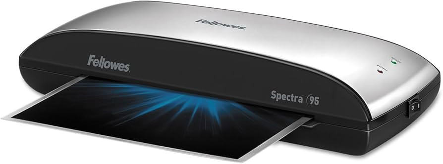 Fellowes 5738201 Spectra 95 Laminator, 9-Inch Wide X 5 Mil Max Thickness | Amazon (US)