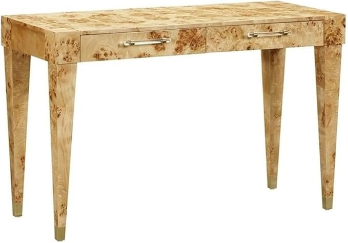 TOV Furniture Brandyss Natural Burl Work Desk | Amazon (US)