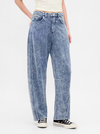VintageSoft Barrel Sweatpant Jeans | Gap (US)