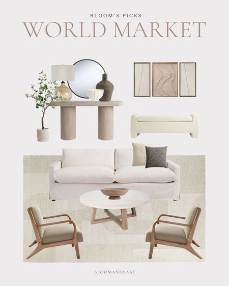 World Market Home / Neutral Home Decor / Neutral Decorative Accents / Neutral Area Rugs / Neutral Vases / Neutral Seasonal Decor /  Organic Modern Decor / Living Room Furniture / Entryway Furniture / Bedroom Furniture / Accent Chairs / Console Tables / Coffee Table / Framed Art / Throw Pillows / Throw Blankets 

#LTKStyleTip #LTKHome 

#LTKSeasonal