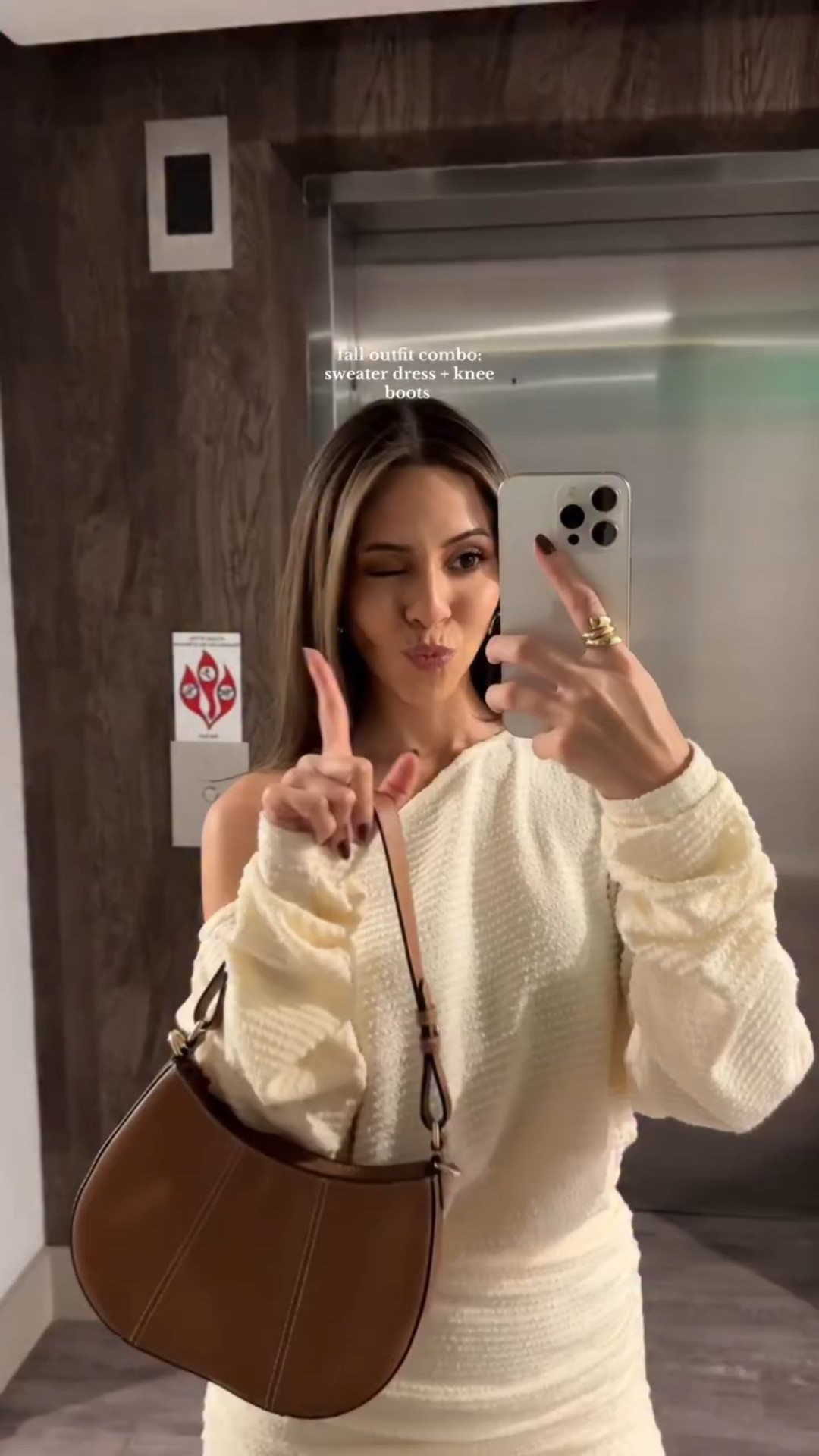 something I find extremely chic, feminine and timeless:

✨a mini skirt and knee boots outfit combo✨

OOTD:
• sweater mini dress @showpo 
• brown tights @wearcommando 
• croc brown knee boots @shoedazzle 
• camel shoulder bag @letanneur 

#outfitinspo #styleinspo #fashioninspo 

#LTKHoliday #LTKFindsUnder100 #LTKCyberWeek