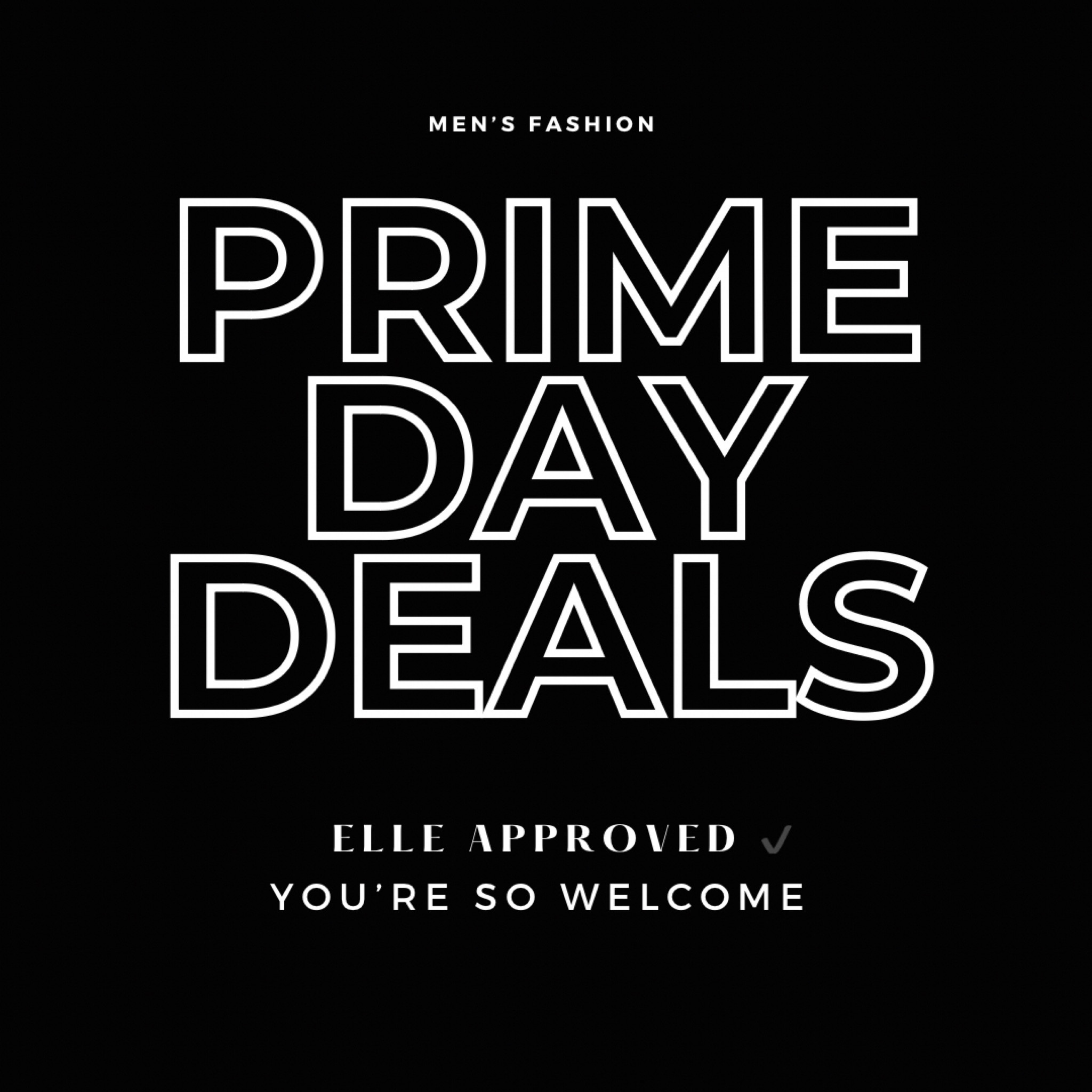 Amazon Prime Day Deals: men’s fashion! Curated selections that are both classic and trendy. 

#LTKxPrimeDay #LTKmens #LTKstyletip