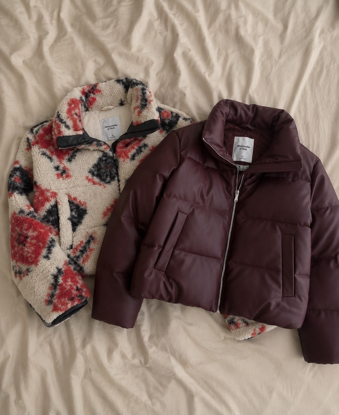 Abercrombie jacket now $69 originally $170