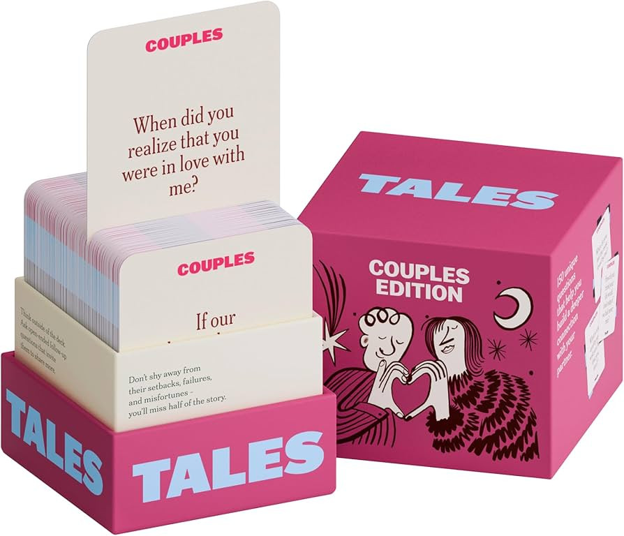 TALES 150 Conversation Starter Cards, Couples Edition, for Couples, Games for Adults, Date Night ... | Amazon (US)