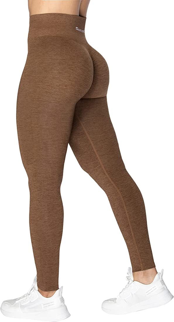 Sunzel Scrunch Butt Lifting Leggings for Women High Waisted Seamless Workout Leggings Gym Yoga Pa... | Amazon (US)