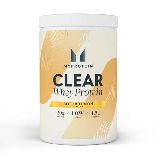 Myprotein Clear Whey Isolate Bitter Lemon 875 g | Amazon (UK)