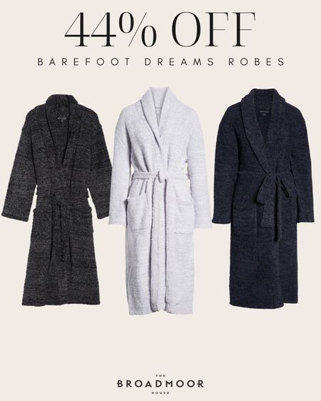 Hurry!! Barefoot dreams robes 44% off right now! Under $70!


Barefoot dreams, barefoot dreams robe, look for less, barefoot dreams sale, gift for her, gift guide 

#LTKsalealert #LTKGiftGuide #LTKstyletip
