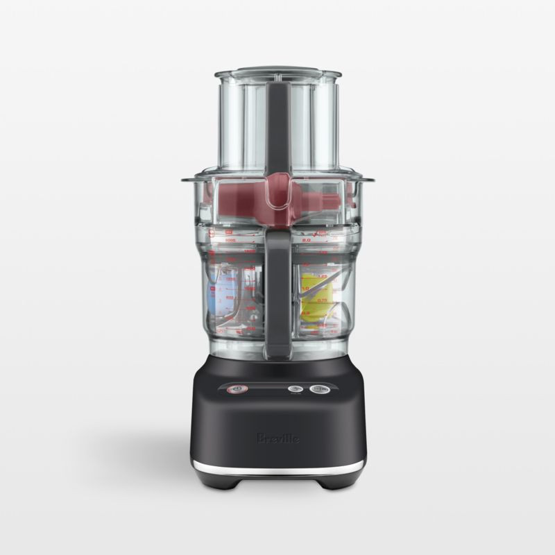 Breville Paradice 9-Cup Food Processor in Black Truffle + Reviews | Crate & Barrel | Crate & Barrel